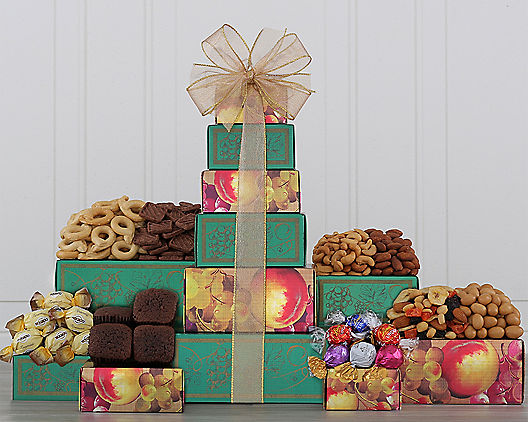 Godiva Truffles, Nuts and More Gift Tower